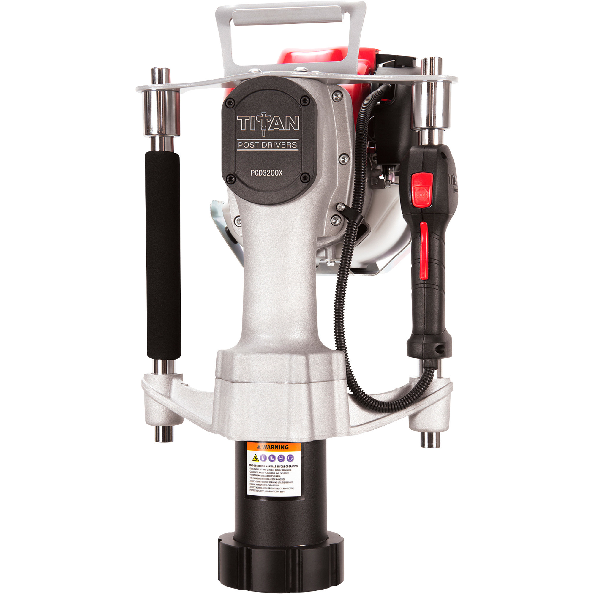 Titan Post Pounder, Gas-Powered Honda GX35 Engine, 1850 BPM, Model# PGD3200X